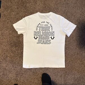 True Religion White Graphic Men's T-Shirt